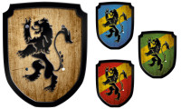 Wappenschild Lwe